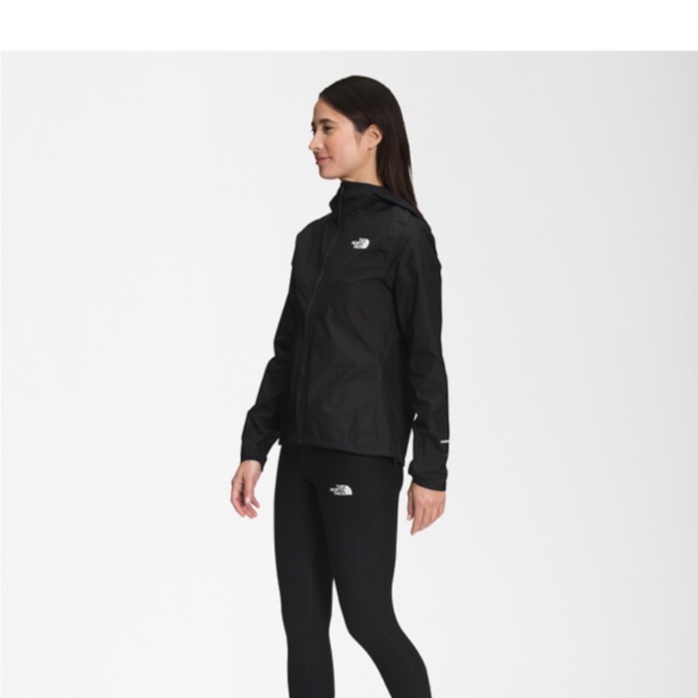 The North Face black jacket/shell.